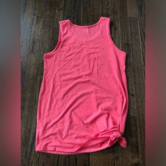 NWOT* Motherhood Maternity Women’s M “Ready to Pop” Heathered Red Sleeveless Top - Picture 14 of 14